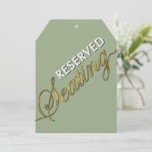 セージモダングリーン金ゴールドリザーブドシーティングラージラベル (スタンド正面)