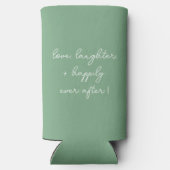 セージモダング結婚リーン引用文 スリム缶クーラー (裏面)