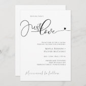 セージモダンパックとホワシンプルイ結婚トのインビタ 招待状 (正面/裏面)