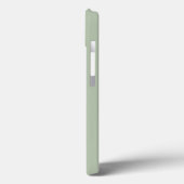 セージモダン・グパーソナライズされたリーン・モノグラムと名前 Case-Mate iPhoneケース (裏面 / 左)