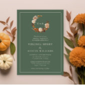 セージモノグラムの結婚ズ 招待状