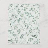 セージユーカリ詳細 エンクロージャーカード (裏面)