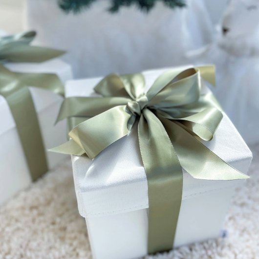 セージリボン サテンリボン