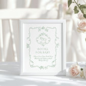 セージロッキングホースベビー用の珍味本 ポスター