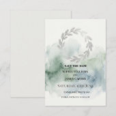 セージローレルの結婚式 セーブザデート (正面/裏面)