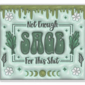 セージ不足 シール (正面)