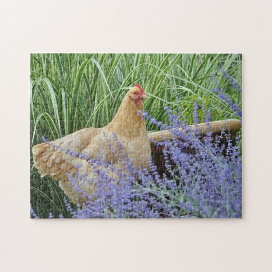 セージ付きチロシアのキン ジグソーパズル (横)