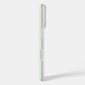 セージ名門私立校風のグリーンストライプモノグラムかわいらしiPhone 16 Case-Mate iPhoneケース (裏面 / 右)