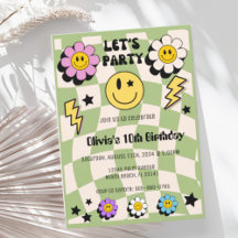 セージ名門私立校風のグリーンハッピー顔パーティー誕生日