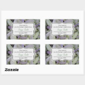 セージ塩または他のセージはラベルのシールを保存 長方形シール (シート)