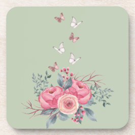 セージ懸命プラスティックスクエアコースターセット コースター