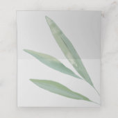 セージ植物学座席表結婚ズ プレイスカード (内部開封)