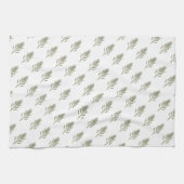 セージ植物植物植物植物植物植物採集キッチン キッチンタオル (横)