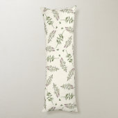 セージ牧草地アクセント枕 ボディピロー (裏面 (縦))