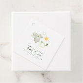 セージ男女兼用グリーンベビー服おもちゃシャワー フェイバータグ (インサイチュ)