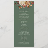 セージ秋の結婚式 プログラム (裏面)