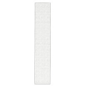 セージ紙吹雪水色ドットテーブルランナー ミディアムテーブルランナー (正面)