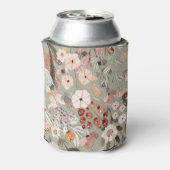セージ素朴グリーントープフローラボホカスタムウェディング 缶クーラー (缶裏面)