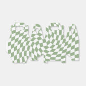 セージ結婚グリーンのコレクシ市松模様にョン フェイバーボックス (折り畳みなし)