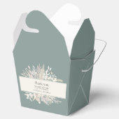 セージ結婚グリーンの葉デュエット植物学 フェイバーボックス (オープン)