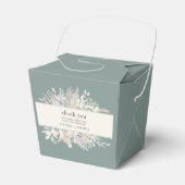 セージ結婚グリーンの葉デュエット植物学 フェイバーボックス (正面サイド)