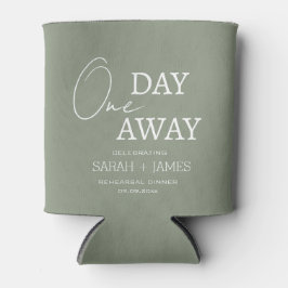 セージ結婚グリーンの1日リハーサル遠くにディナー 缶クーラー