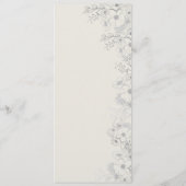 セージ結婚グリーン メニュー (裏面)