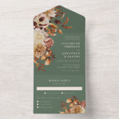 セージ結婚ズ オールインワン招待状 (内側)