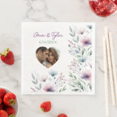 セージ緑と梅の紫の植物結婚の (インサイチュ)