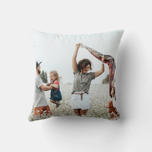 セージ緑のクリスマスミニマル植物写真 クッション (裏面)