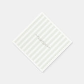 セージ緑のゴルフカート赤ちゃんシャワーナプキン スタンダードカクテルナプキン (角)