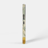 セージ緑のシームレスなパターン SAMSUNG GALAXYケース (右側面)