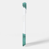 セージ緑のハートドラゴンの白 Case-Mate iPhoneケース (裏面 / 右)