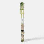 セージ緑のフローラ美しいトレンディーの電話ケース Case-Mate iPhoneケース (裏面 / 左)