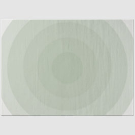 セージ緑のミニマリストサークルグラデーション 薄葉紙
