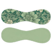 セージ緑のヴィンテージフローラルパターン ソフトボール (パネル)