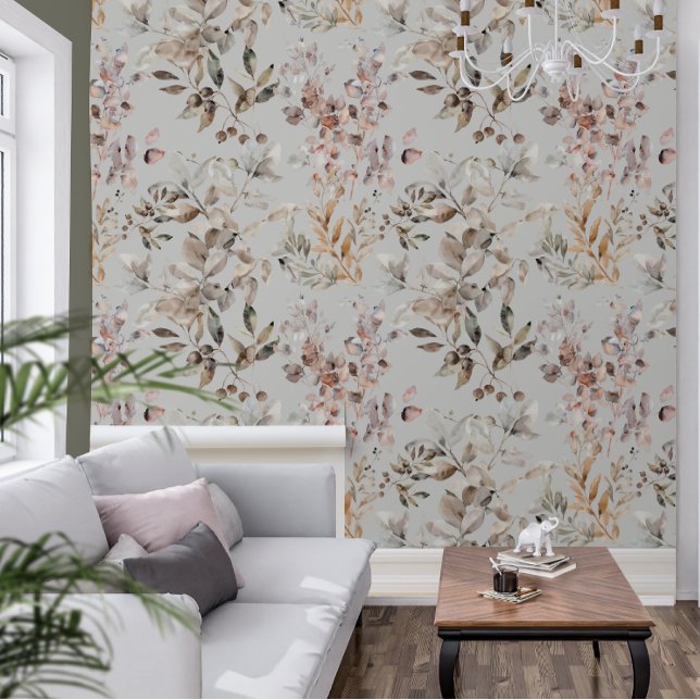 セージ緑の宝石トーンベリーボタニカル 壁紙 (クリエイターアップロード済み)