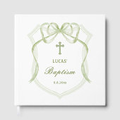 セージ緑の弓クレストバプテスマ ゲストブック (正面)