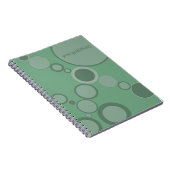 セージ緑の泡得だ！ ノートブック (右側)