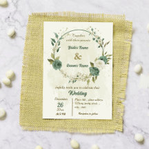 セージ緑の白い花の植物性結婚植物