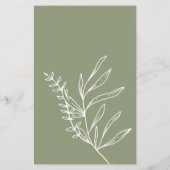 セージ緑の花ゲームの下 チラシ (裏面)