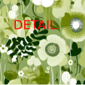 セージ緑の花 ポスター