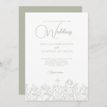 セージ緑エレガントフローラ結婚の花