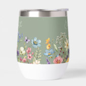 セージ緑カラフルの花の名前 (左面)