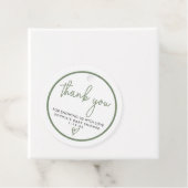 セージ緑ミニマリストモダンボホベイビーシャワー フェイバータグ (インサイチュ)