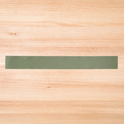 セージ緑無地の色 サテンリボン