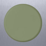 セージ緑無地の色 マグネット<br><div class="desc">セージ緑無地の色</div>
