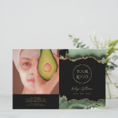 セージ緑瑪瑙2折パンフレット (スタンド正面)