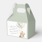 セージ緑男女兼用真珠の待ちシャワー フェイバーボックス (正面サイド)