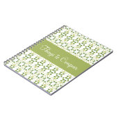 セージ緑（白） ノートブック (左側)